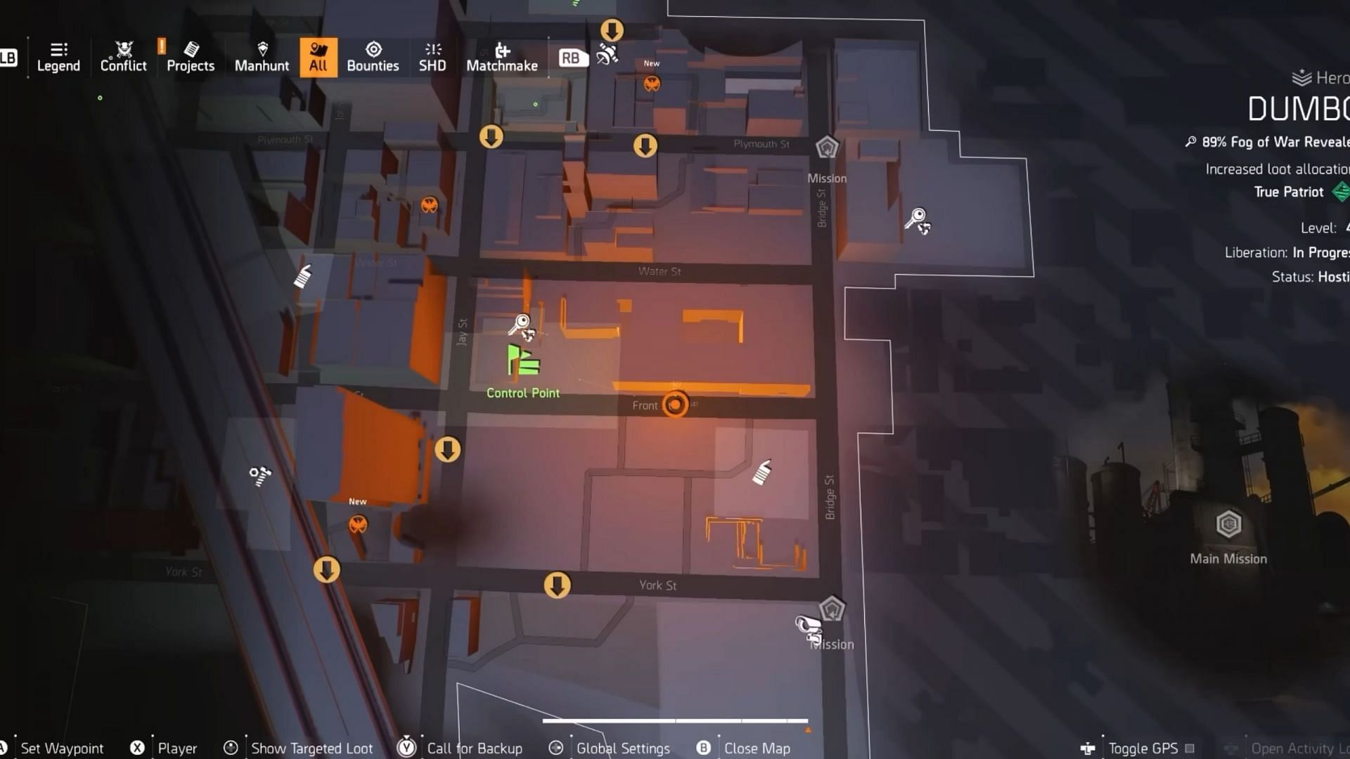 Location for the room in The Division 2 (Image via Ubisoft)